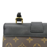 LOUIS VUITTON Locky BB Monogram Canvas Shoulder Bag Brown