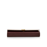 Purple Monogram Clutch