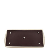 LOUIS VUITTON Lockme Day Leather Shoulder Bag Creme