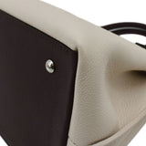 LOUIS VUITTON Lockme Day Leather Shoulder Bag Creme