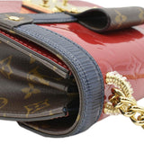 LOUIS VUITTON Wynwood Monogram Vernis Leather Crossbody Bag Red