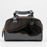 Christian Dior mini brown canvas handbag TSW pop