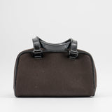 Christian Dior mini brown canvas handbag TSW pop