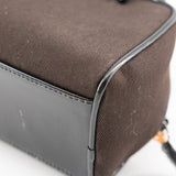 Christian Dior mini brown canvas handbag TSW pop