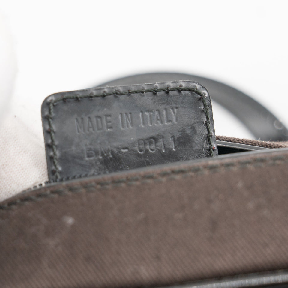 Christian Dior mini brown canvas handbag TSW pop