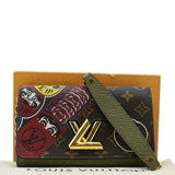 LOUIS VUITTON Kabuki Twist Epi Leather Chain Shoulder Bag Green