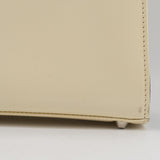 Christian Dior Vintage cream and black handbag with circular handles