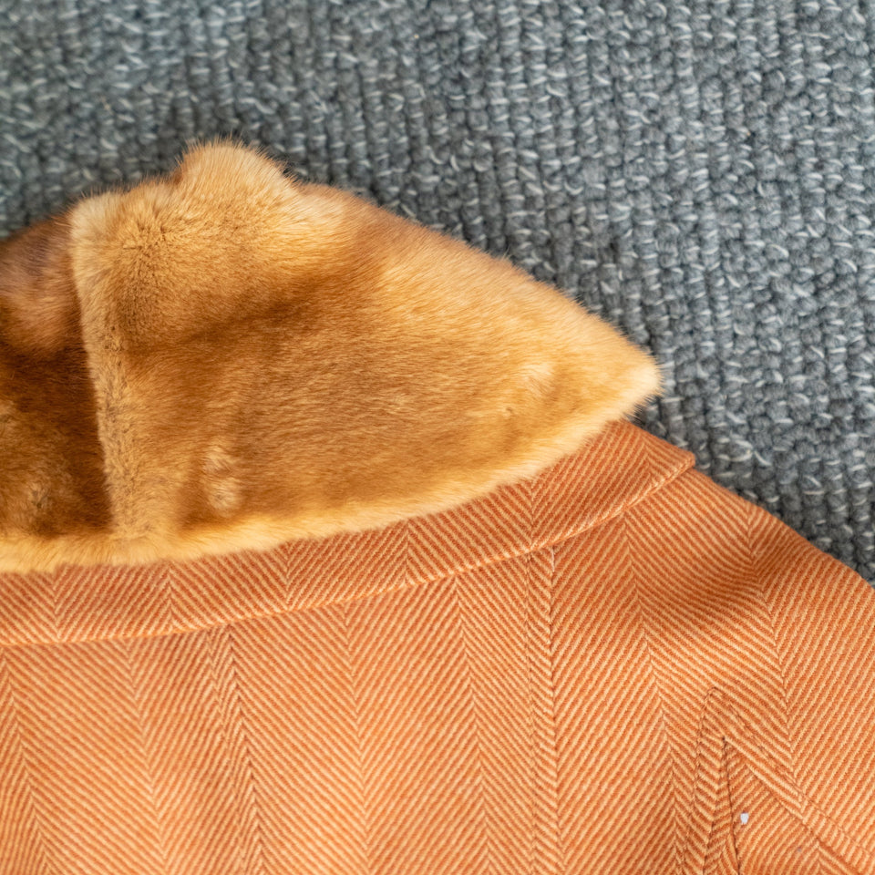 Christian Dior Vintage wool & mink Skirt Suit