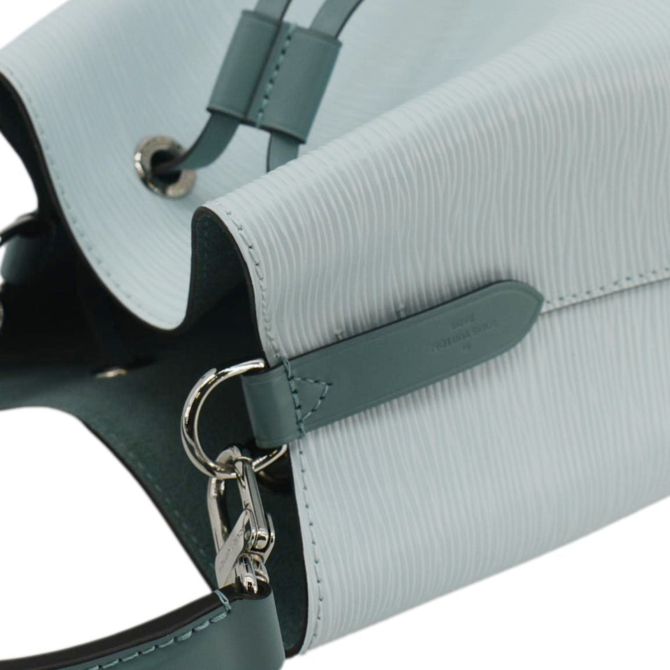 LOUIS VUITTON NeoNoe BB Epi Leather Shoulder Bag Light Blue