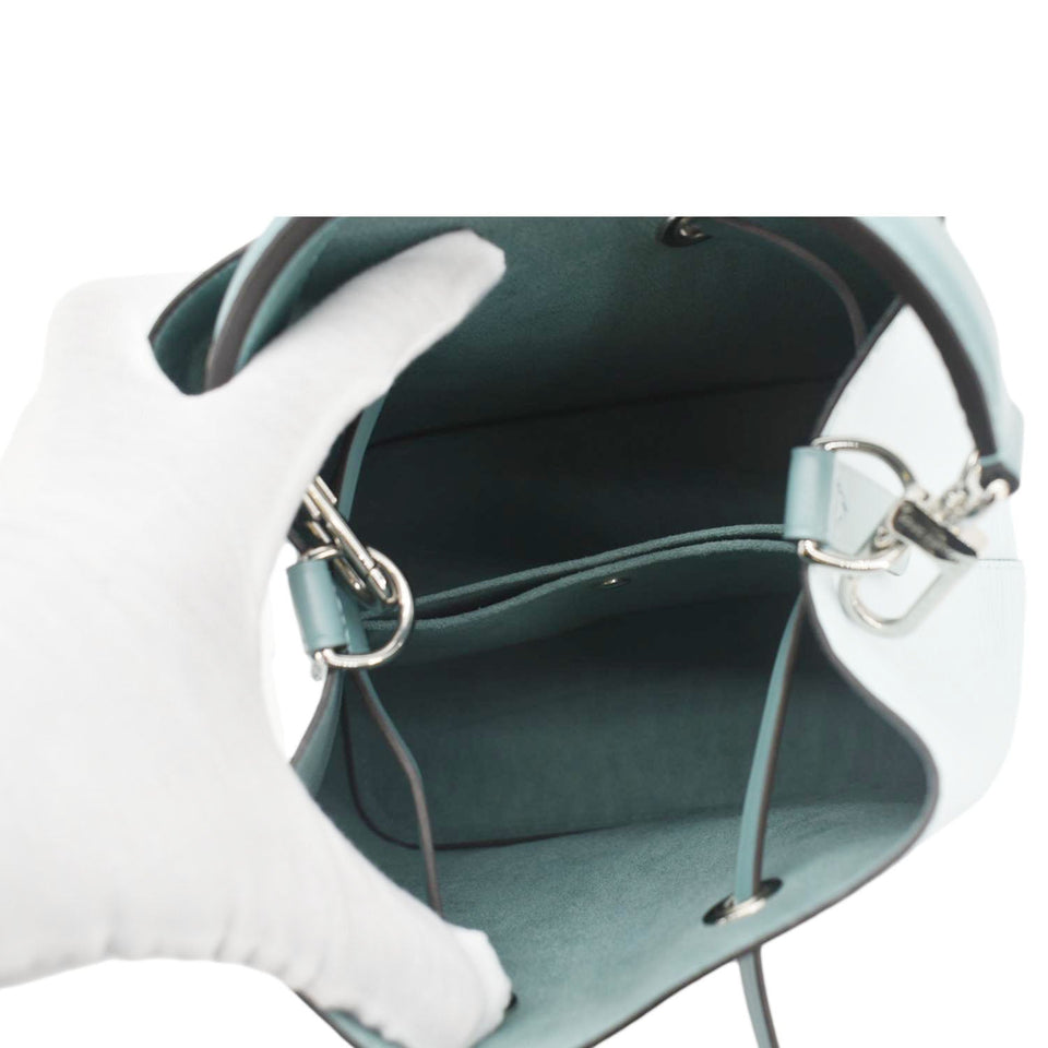LOUIS VUITTON NeoNoe BB Epi Leather Shoulder Bag Light Blue