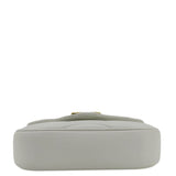 LOUIS VUITTON New Wave Multi Pochette Leather Chain Shoulder Bag White