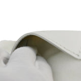 LOUIS VUITTON New Wave Multi Pochette Leather Chain Shoulder Bag White