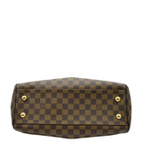 LOUIS VUITTON Trevi PM Damier Ebene Satchel Shoulder Bag Brown