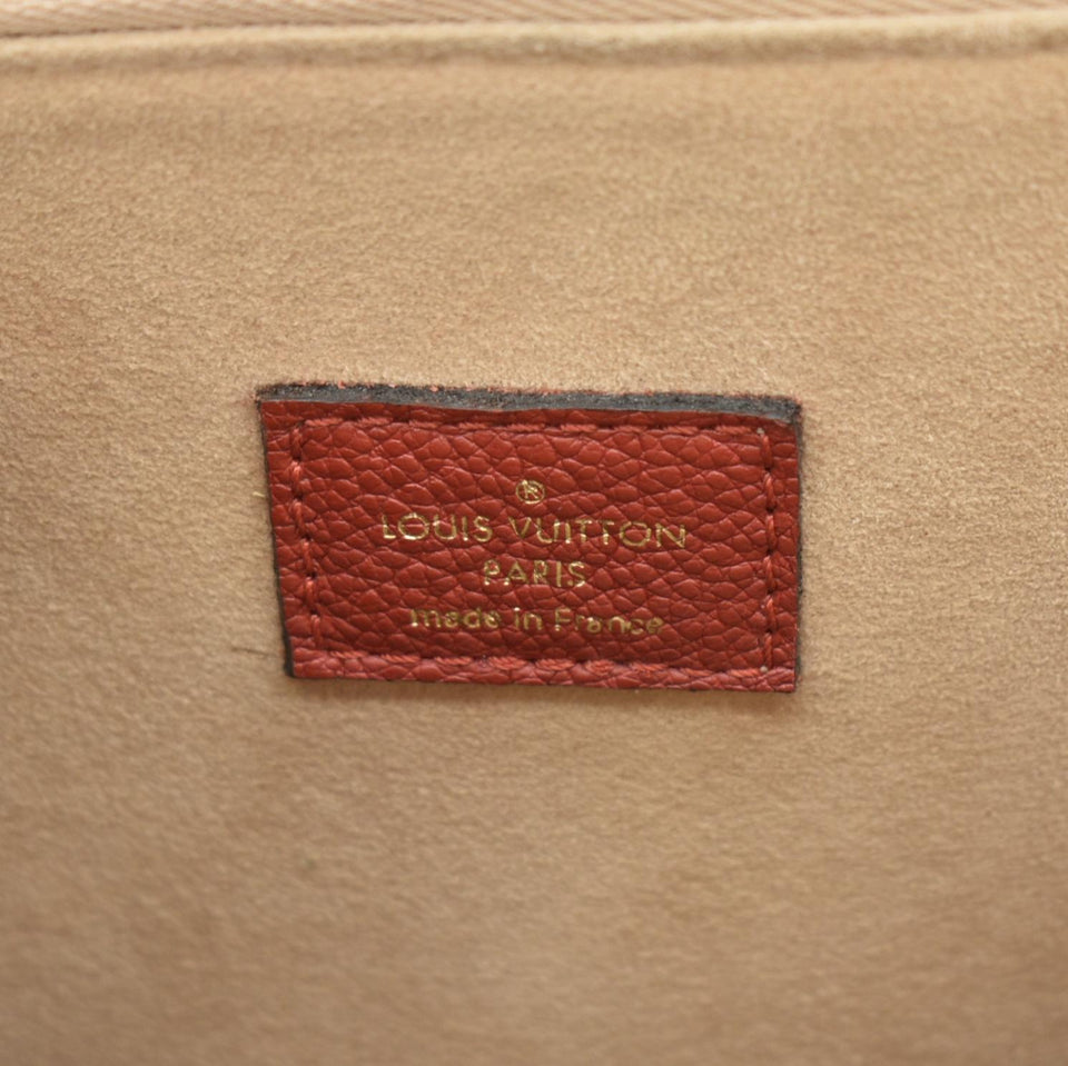 LOUIS VUITTON Flandrin Monogram Canvas Tote Shoulder Bag Cherry