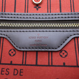 LOUIS VUITTON Neverfull GM Damier Ebene Tote Shoulder Bag Brown