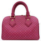 LOUIS VUITTON Speedy 20 Bandouliere Nanogram Leather Shoulder Bag Pink