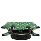 LOUIS VUITTON Onthego PM Monogram Velvet Tote Shoulder Bag Green