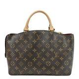 LOUIS VUITTON Petit Palais Monogram Canvas Shoulder Bag Brown