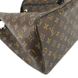 LOUIS VUITTON Neonoe MM Monogram Canvas Shoulder Bag Black