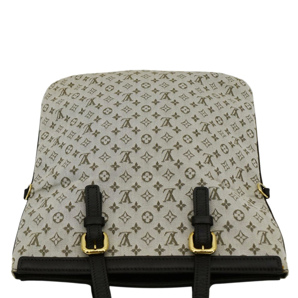LOUIS VUITTON Francoise Monogram Mini Canvas Shoulder Bag Khaki