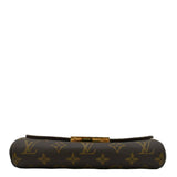 LOUIS VUITTON Favorite PM Monogram Canvas Shoulder Bag Brown