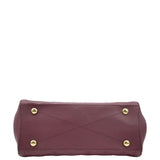 LOUIS VUITTON Montaigne MM Monogram Empreinte Satchel Shoulder Bag Aurore