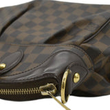 LOUIS VUITTON Trevi PM Damier Ebene Satchel Shoulder Bag Brown
