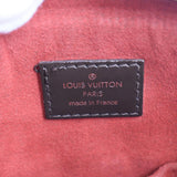 LOUIS VUITTON Trevi PM Damier Ebene Satchel Shoulder Bag Brown