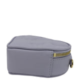 LOUIS VUITTON Pop My Heart Monogram Leather Shoulder Bag Purple