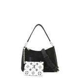 LOUIS VUITTON Marelle Epi Leather Shoulder Bag Black