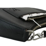 LOUIS VUITTON Marelle Epi Leather Shoulder Bag Black