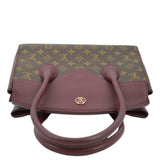 LOUIS VUITTON Florine Monogram Canvas Shoulder Bag Burgundy