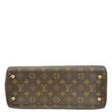 LOUIS VUITTON Florine Monogram Canvas Shoulder Bag Burgundy