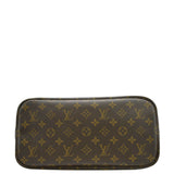 LOUIS VUITTON Neverfull MM Monogram Canvas Shoulder Bag Brown