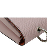 LOUIS VUITTON Grenelle PM Epi Leather Shoulder Bag Dusty Pink
