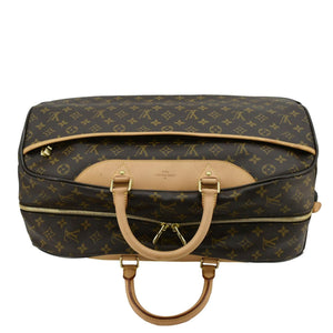 LOUIS VUITTON Eole 50 Monogram Canvas Rolling Luggage Bag Brown
