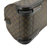 LOUIS VUITTON Eole 50 Monogram Canvas Rolling Luggage Bag Brown