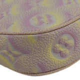 LOUIS VUITTON Pochette Summer Stardust Monogram Empreinte Leather Shoulder Bag Pink