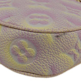 LOUIS VUITTON Pochette Summer Stardust Monogram Empreinte Leather Shoulder Bag Pink