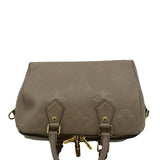 LOUIS VUITTON Speedy 25 Bandouliere Monogram Empreinte Shoulder Bag Beige