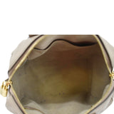 LOUIS VUITTON Speedy 25 Bandouliere Monogram Empreinte Shoulder Bag Beige
