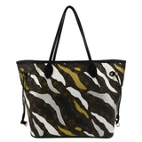 LOUIS VUITTON X LOL Neverfull MM Monogram Canvas Tote Bag Brown