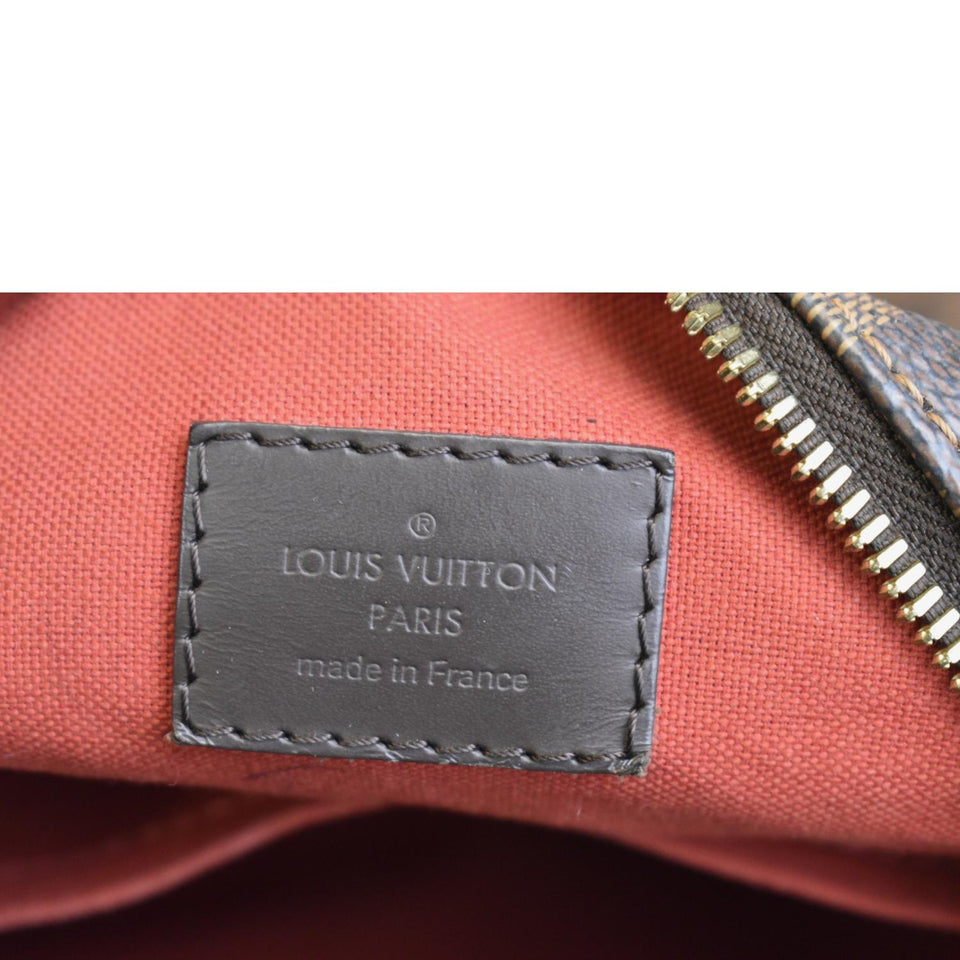 LOUIS VUITTON Duomo Hobo Damier Ebene Hobo Bag Brown