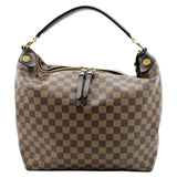 LOUIS VUITTON Duomo Hobo Damier Ebene Hobo Bag Brown