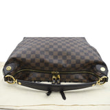 LOUIS VUITTON Duomo Hobo Damier Ebene Hobo Bag Brown