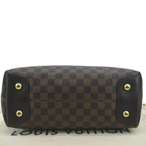 LOUIS VUITTON Duomo Hobo Damier Ebene Hobo Bag Brown