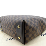 LOUIS VUITTON Duomo Hobo Damier Ebene Hobo Bag Brown