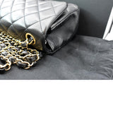 CHANEL Classic Flap Small Leather Shoulder Bag Black