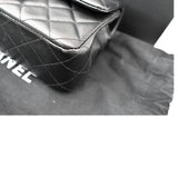 CHANEL Classic Flap Small Leather Shoulder Bag Black