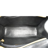 CHANEL Small Vintage Lambskin Leather Handbag Black